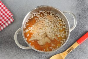 Вкусный суп из индейки Вкусный суп из индейки