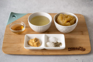 Постный яблочный майонез Постный яблочный майонез