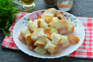 Котлеты с солеными огурцами Котлеты с солеными огурцами