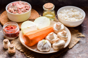 Тефтели с грибами Тефтели с грибами