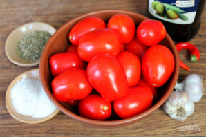 Вяленые помидоры без кожицы