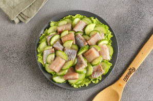 Салат "Майский" без майонеза Салат "Майский" без майонеза