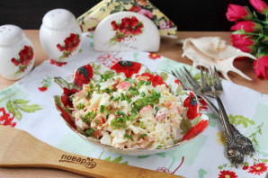 Салат "Морской царь" Салат "Морской царь"