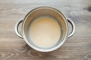 Фондю с сосисками Фондю с сосисками