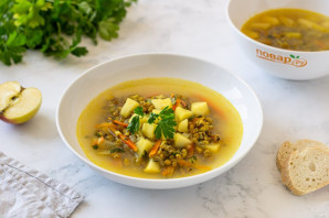 Суп из маша с яблоком Суп из маша с яблоком