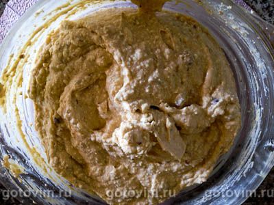 Пасха с вареной сгущенкой и грецкими орехами Пасха с вареной сгущенкой и грецкими орехами