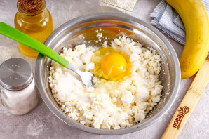 Сырники без сахара с бананом Сырники без сахара с бананом