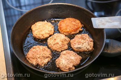 Постные котлеты из фасоли с картофелем