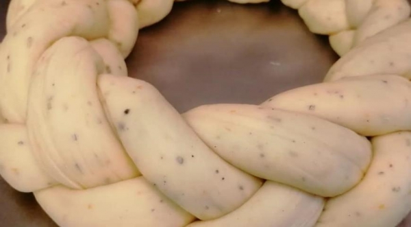 Греческий пасхальный хлеб, пошаговый рецепт с фото