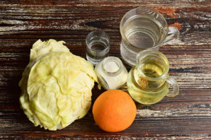 Квашеная капуста с апельсином Квашеная капуста с апельсином