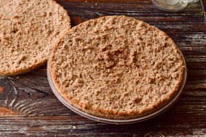 Шоколадный торт с апельсиновым кремом