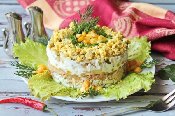 Салат "Интрига" Салат "Интрига"