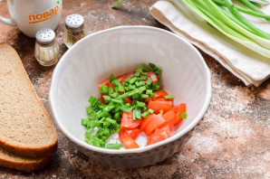 Бутерброды с баклажанами и помидорами Бутерброды с баклажанами и помидорами