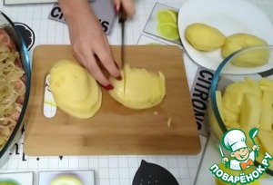 Горбуша в шубе сочная и нежная Горбуша в шубе сочная и нежная