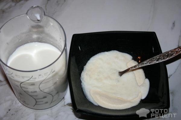 Рецепт: Баварский молочный десерт - с виноградом и орахами кешью Рецепт: Баварский молочный десерт - с виноградом и орахами кешью