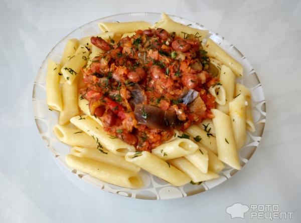 Рецепт: Болоньезе без мяса - вегетарианский рецепт Рецепт: Болоньезе без мяса - вегетарианский рецепт