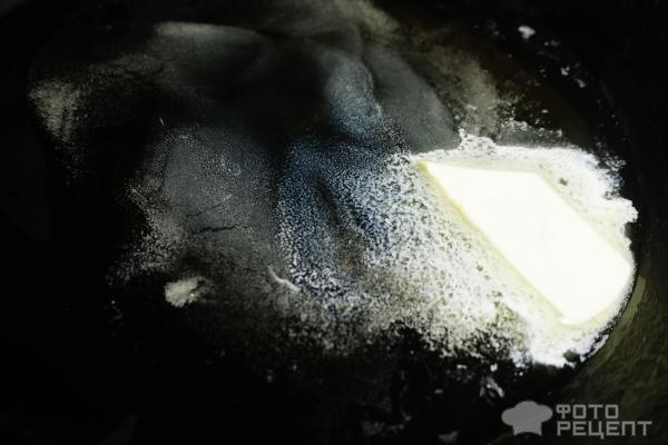 Рецепт: Гречневый бигос с индейкой - со свежей капустой Рецепт: Гречневый бигос с индейкой - со свежей капустой