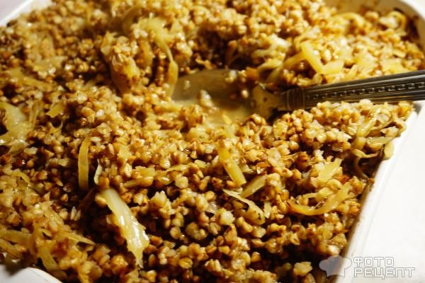 Рецепт: Гречневый бигос с индейкой - со свежей капустой Рецепт: Гречневый бигос с индейкой - со свежей капустой