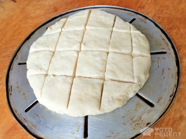 Рецепт: Хлеб с зеленью и моцареллой - В традициях Италии