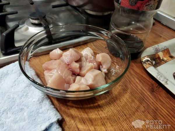 Рецепт: Куриное филе с брокколи и стручковой фасолью - на сковороде с яйцами и зеленью Рецепт: Куриное филе с брокколи и стручковой фасолью - на сковороде с яйцами и зеленью