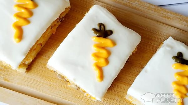 Рецепт: Морковное пирожное - с творожным кремом. Готовимся к Пасхе. Рецепт: Морковное пирожное - с творожным кремом. Готовимся к Пасхе.