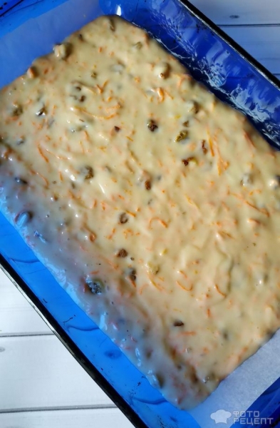 Рецепт: Морковное пирожное - с творожным кремом. Готовимся к Пасхе. Рецепт: Морковное пирожное - с творожным кремом. Готовимся к Пасхе.