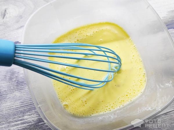 Рецепт: Омлет на сковороде - пышный омлет перевертыш! Рецепт: Омлет на сковороде - пышный омлет перевертыш!