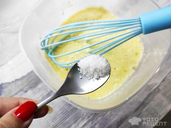 Рецепт: Омлет на сковороде - пышный омлет перевертыш! Рецепт: Омлет на сковороде - пышный омлет перевертыш!