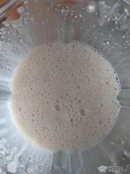 Рецепт: Овсяное молоко - с бананом и медом