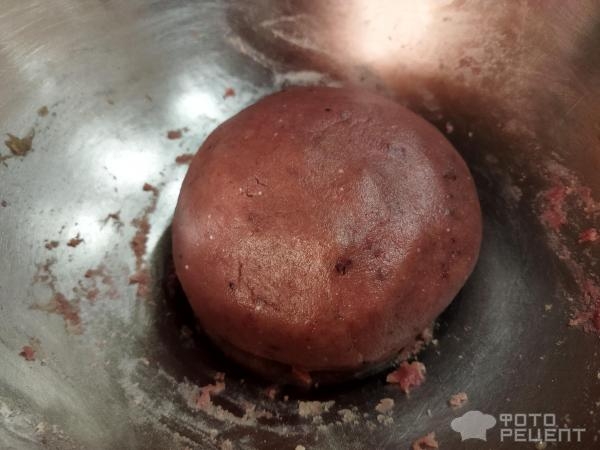 Рецепт: Печенье постное - с вареньем из чёрной смородины, пост продолжается ...