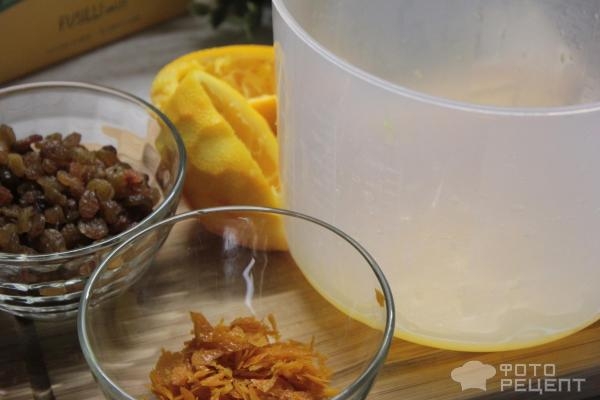 Рецепт: Постный пирог с апельсинами - И изюмом Рецепт: Постный пирог с апельсинами - И изюмом