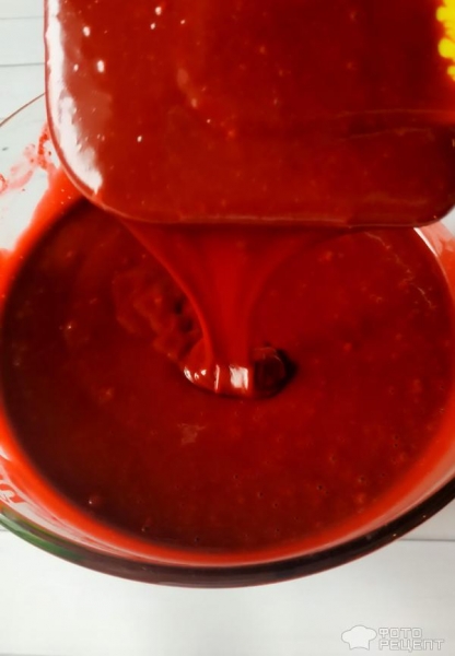 Рецепт: Торт "Красный бархат" - из готовой смеси с чиз-кремом