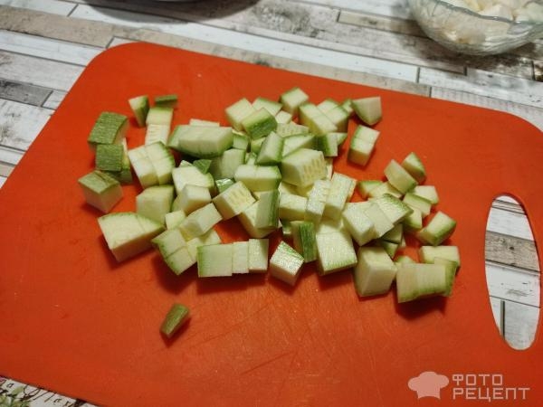 Рецепт: Тушеные кабачки - с креветками, на сковороде по-простому Рецепт: Тушеные кабачки - с креветками, на сковороде по-простому