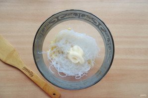 Итальянский салат с фунчозой Итальянский салат с фунчозой