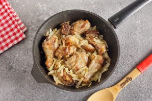 Чахохбили из курицы с болгарским перцем Чахохбили из курицы с болгарским перцем