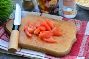 Слоеный салат с плавленым сыром Слоеный салат с плавленым сыром