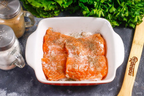 Засол красной рыбы с водкой