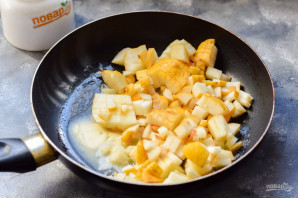 Штрудель с грушами из лаваша