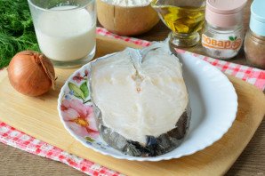 Зубатка в сливках Зубатка в сливках