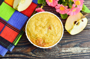 Яблочный флан Яблочный флан