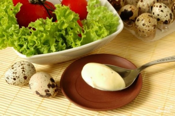 Майонез на перепелиных яйцах Майонез на перепелиных яйцах