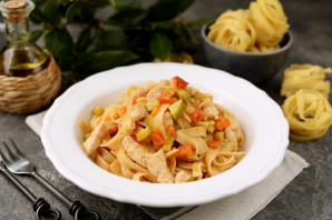 Лапша в устричном соусе Лапша в устричном соусе