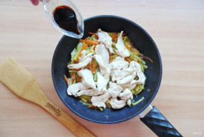 Жареная лапша по-китайски