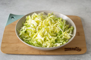 Салат из молодой капусты Салат из молодой капусты