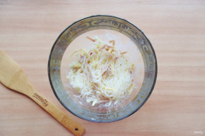 Итальянский салат с фунчозой Итальянский салат с фунчозой