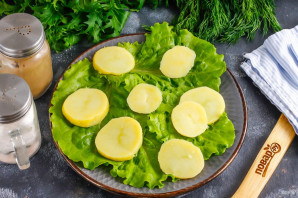 Салат с ростбифом