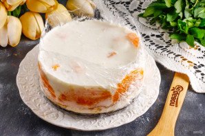 Муссовый мандариновый торт Муссовый мандариновый торт