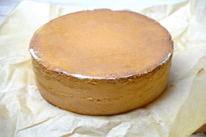 Бисквитный торт с вареной сгущенкой Бисквитный торт с вареной сгущенкой