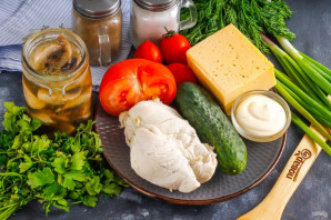 Салат "Красный мак" Салат "Красный мак"