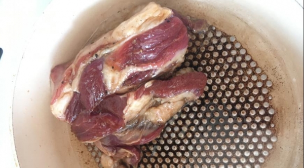 Баранина с грибами и шафрановым соусом, пошаговый рецепт с фото Баранина с грибами и шафрановым соусом, пошаговый рецепт с фото